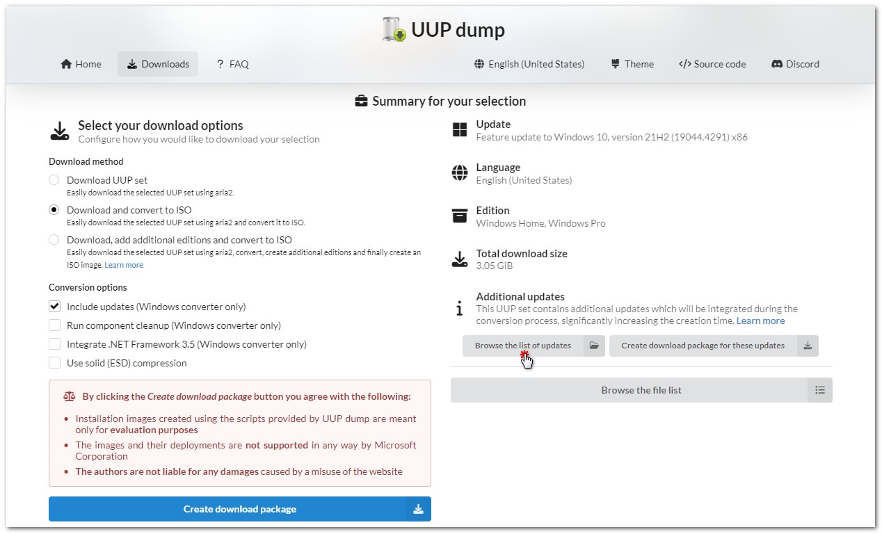 利用 UUP Dump 下載 Windows 10/11 最新正式版光碟映像檔 - 第12張圖