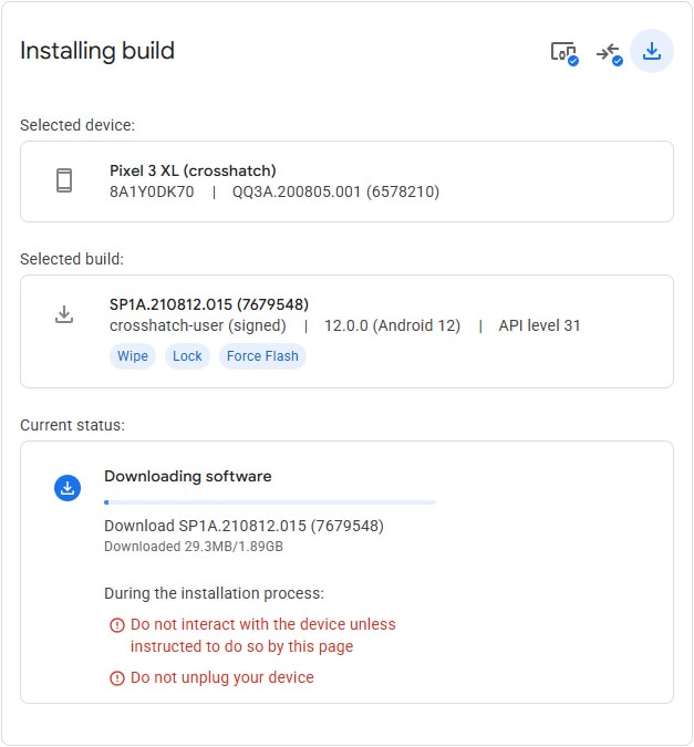 Android Flash Tool 使用教學:網頁版 Pixel 刷機工具操作記錄 - 第9張圖