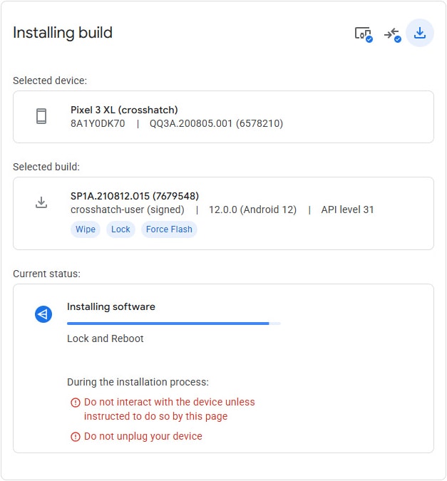 Android Flash Tool 使用教學:網頁版 Pixel 刷機工具操作記錄 - 第13張圖