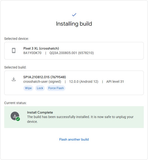 Android Flash Tool 使用教學:網頁版 Pixel 刷機工具操作記錄 - 第15張圖